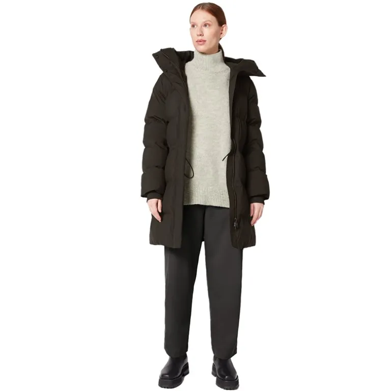 Elvine Damen Vesper Jacke Dunkelbraun