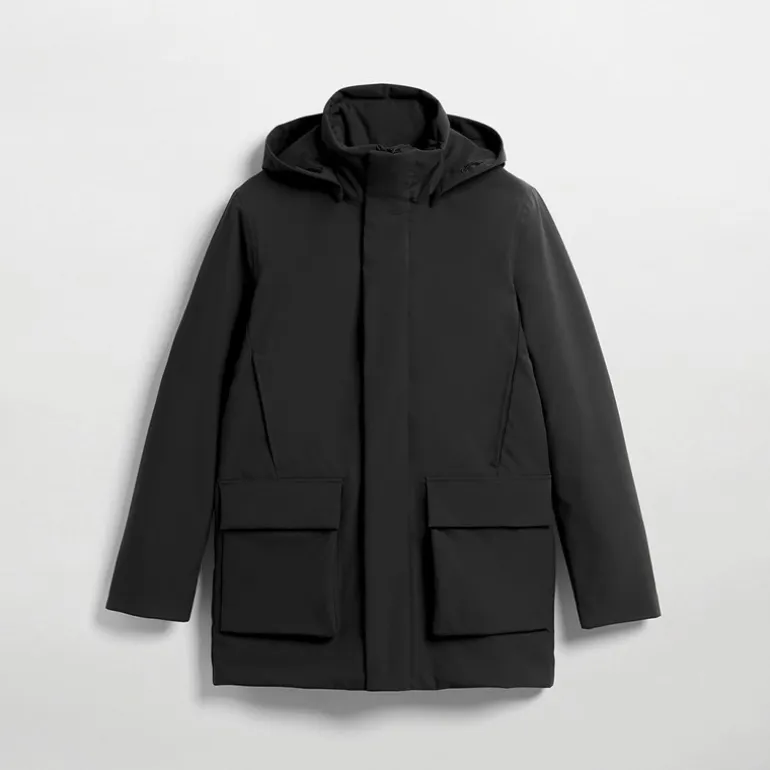 Elvine Herren Kean Pet Poly Bonded 5K Jacke Schwarz