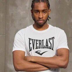 Everlast Herren T-Shirt mit großem Logo Weiß