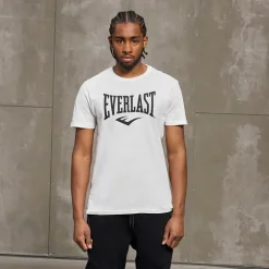 Everlast Herren T-Shirt mit großem Logo Weiß
