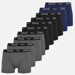 Everlast Herren Zehnerpack Boxershorts Mehrfarbig