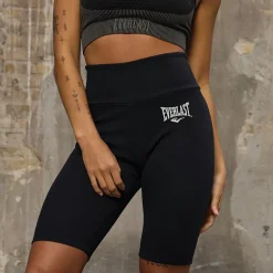 Everlast Schwarze Trend Rippen Shorts Damen