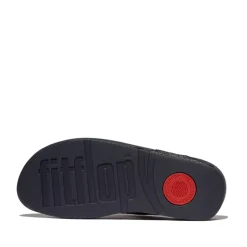 FitFlop Damen Lulu Mehrfarbig Glitzer Zehensteg Sandalen Midnight Navy Mix