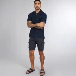 French Connection Cargo Shorts Tech Marine Herren