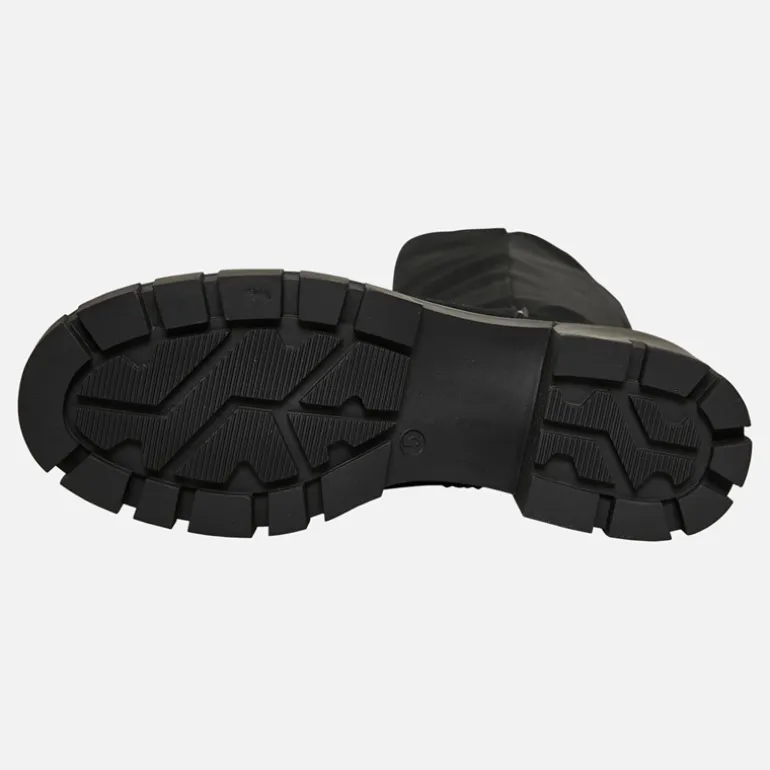 French Connection Damen Klobig Kniehoch Stretch Stiefel Schwarz
