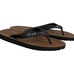 French Connection Flip-Flops Herren FCUK Schwarz