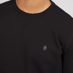 French Connection Herren Crew Trainingsanzug Schwarz