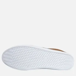 French Connection Herren Deck PU Leinenschuhe Braun
