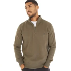 French Connection Herren FC Sweatshirts Khaki