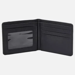 French Connection Herren FC Saffiano Brieftaschen Schwarz