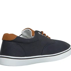 French Connection Herren FCUK Deck Segeltuch Pumps Marineblau