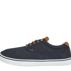French Connection Herren FCUK Deck Segeltuch Pumps Marineblau