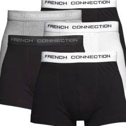 French Connection Herren Fünferpack Boxer Slips Schwarz