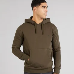 French Connection Herren Kapuzenpullover Khaki