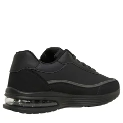French Connection Herren PU/Suede Sneaker Schwarz