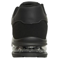 French Connection Herren PU/Suede Sneaker Schwarz