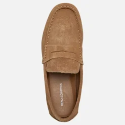 French Connection Herren Suede Driving Halbschuhe Braun