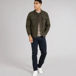 French Connection Herren Tech Overshirt Khaki