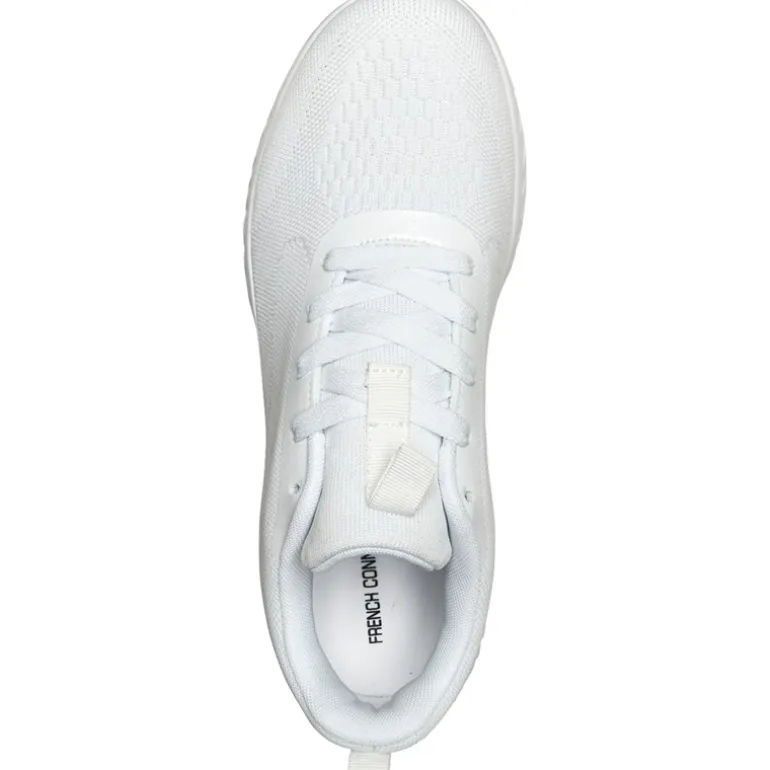 French Connection Herren V5 Schnürschuhe Weiß Mono