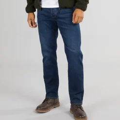 French Connection Jeans Herren FCUK Regular Fit Ind50 Mittelwaschung