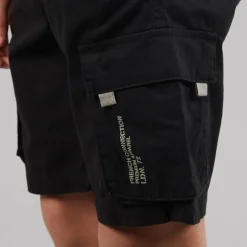 French Connection Junge Cargo Shorts Schwarz