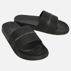 French Connection Junge Riemen-Sandalen Schwarz