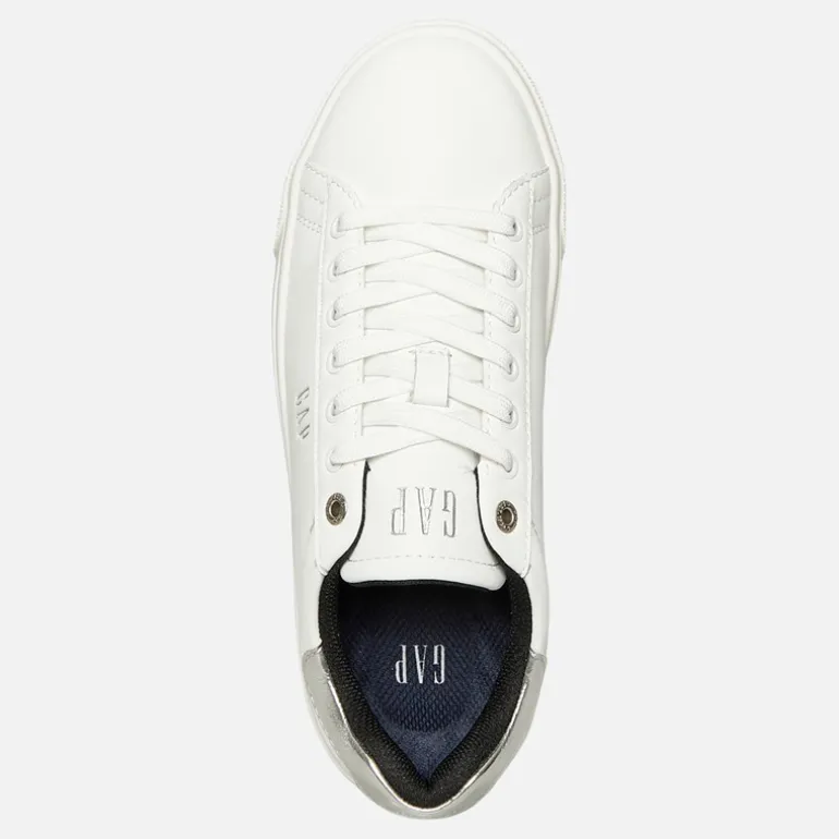 GAP Damen Cary Cupsole Turnschuhe Weiss