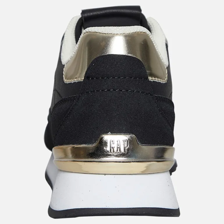 GAP Damen Concord Turnschuhe Black Gold