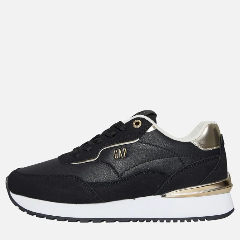 GAP Damen Concord Turnschuhe Black Gold