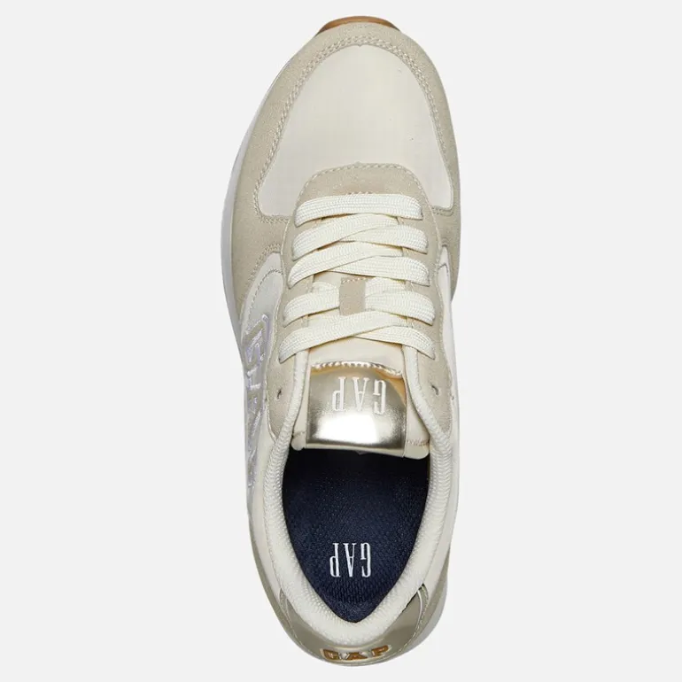 GAP Damen Nashville Bogen Logo Turnschuhe Sand