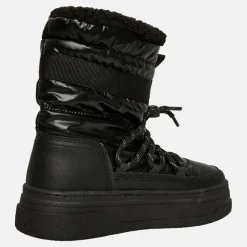 GAP Damen Paradies Hohe Nylon Schneestiefel Schwarz