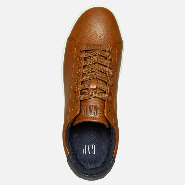 GAP Herren Memphis Cupsole Turnschuhe Ingwer Keks