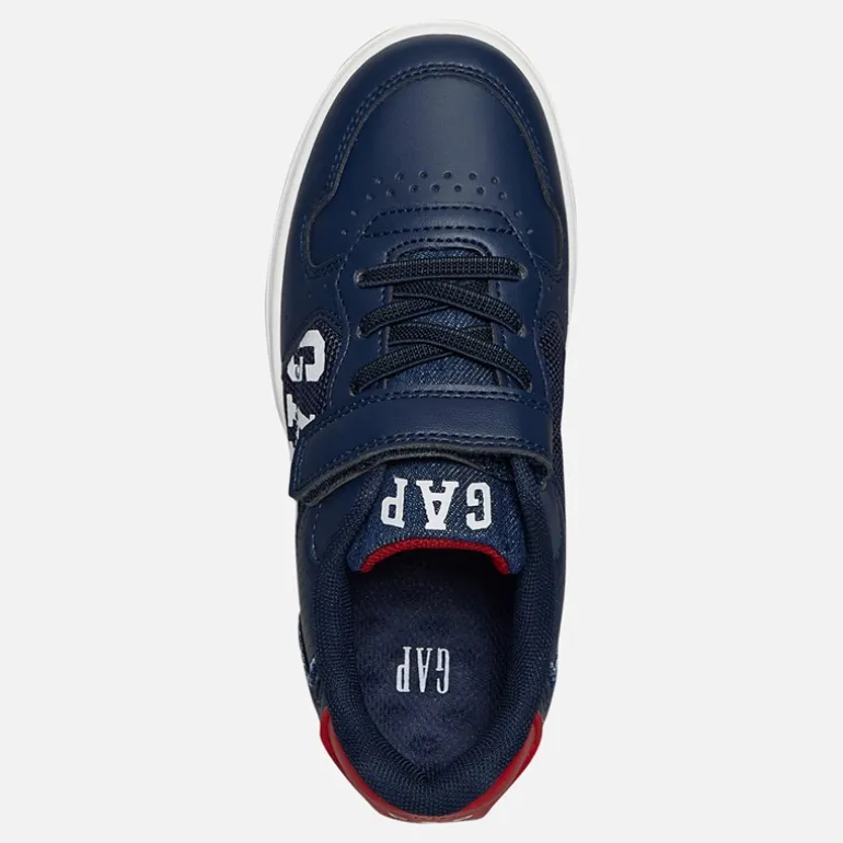 GAP Junge Detroit Sneaker Blau/Rot/Denim Navy Red Denim