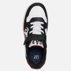 GAP Junge Detroit Sneaker Schwarz/Weiß/Rot Black White Red