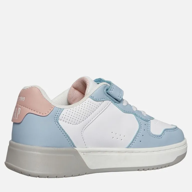 GAP Mädchen Chicago Trainer Bleiche Blau/Weiß/Pink Bleach Blue White Pink