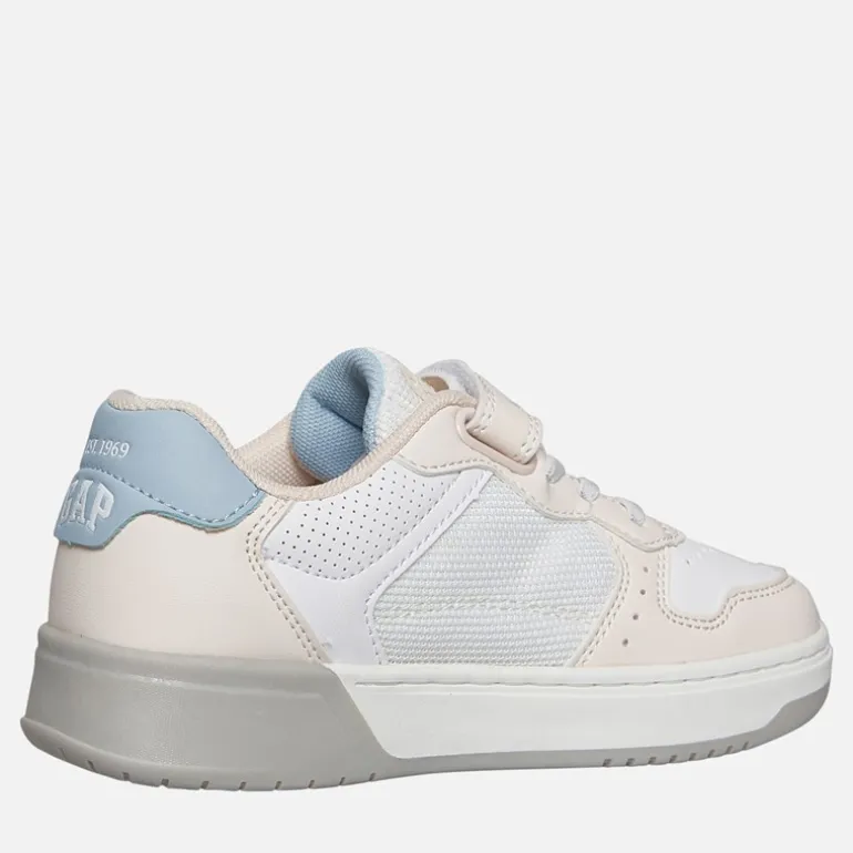 GAP Mädchen Detroit Sneaker Hellrosa/Weiß/Pastellblau Light Pink White Pastel Blue
