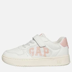 GAP Mädchen Detroit Turnschuhe Off-White/Hellrosa Off-White Light Pink