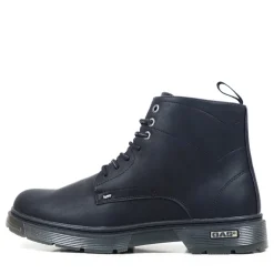 GAS Herren Stiefel Total Black