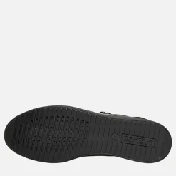 GEOX Damen Blomie Zip Turnschuhe Schwarz