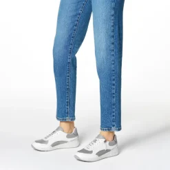 GEOX Damen Bulmya Sneaker Weiß/Rock