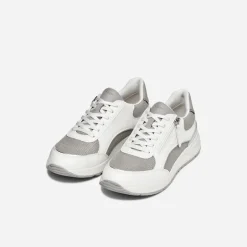 GEOX Damen Bulmya Sneaker Weiß/Rock