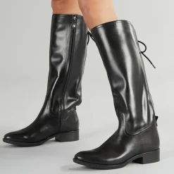 GEOX Damen Felicity Kniehoch Stretch Stiefel Schwarz