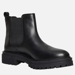 GEOX Damen Iridea Chelsea Stiefel Schwarz