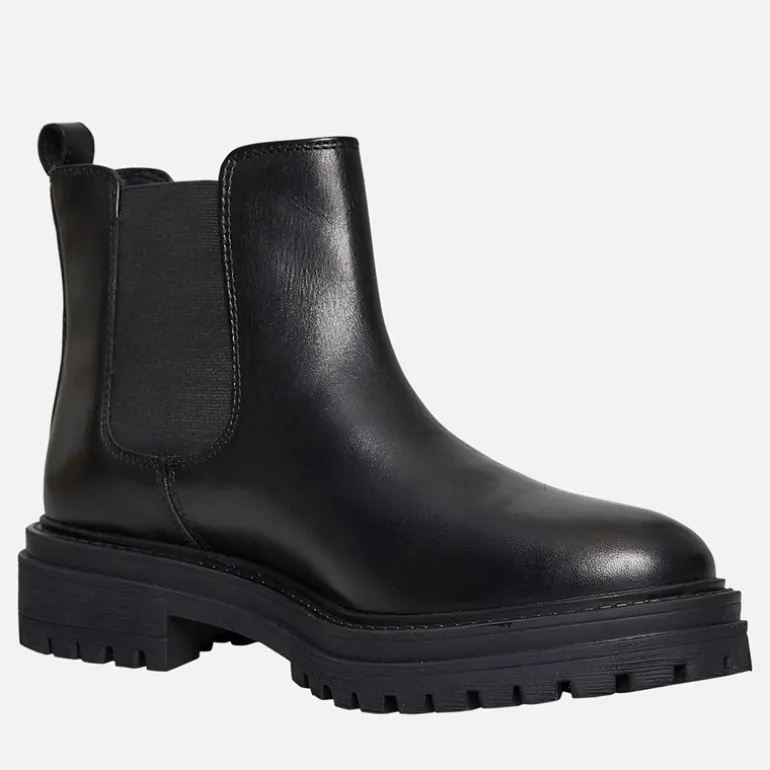 GEOX Damen Iridea Chelsea Stiefel Schwarz