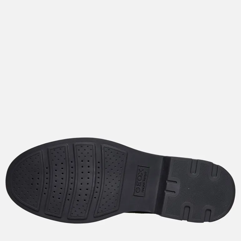 GEOX Damen Swelen klobige Oxford Schuhe Schwarz