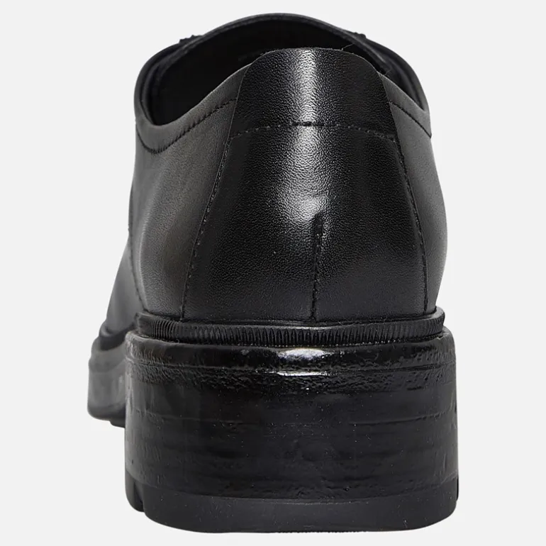 GEOX Damen Swelen klobige Oxford Schuhe Schwarz