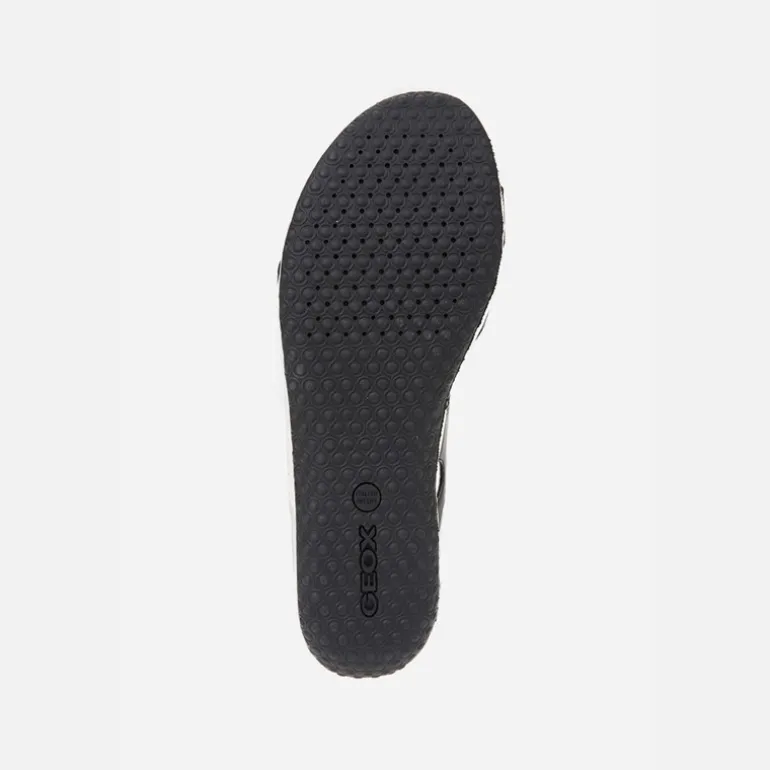 GEOX Damen Vega Sandalen Schwarz