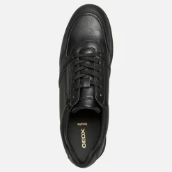 GEOX Herren Avery Zip Turnschuhe Schwarz
