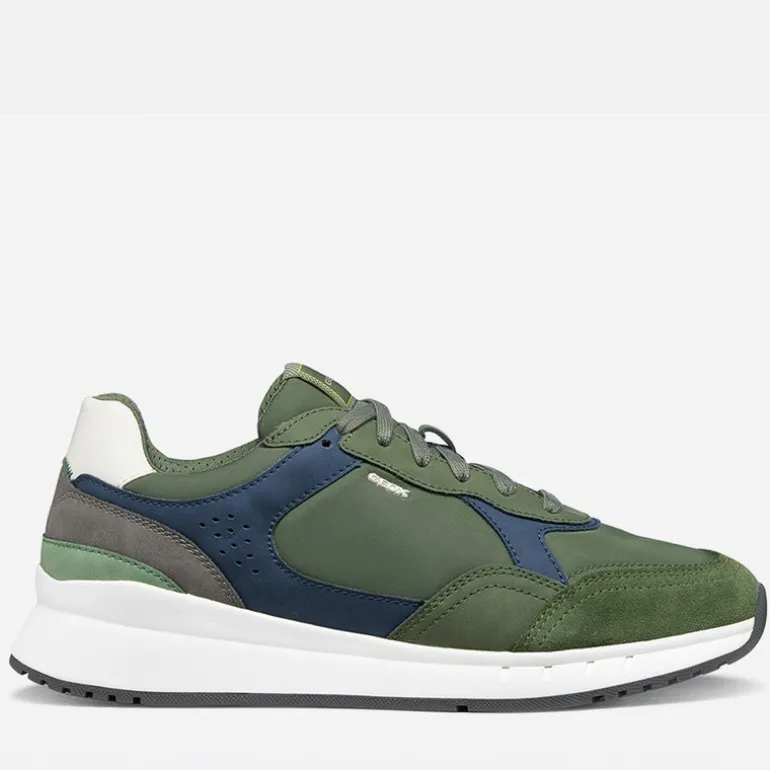GEOX Herren Branthon Sneaker Musk/Dunkel Avio Musk/Dk Avio