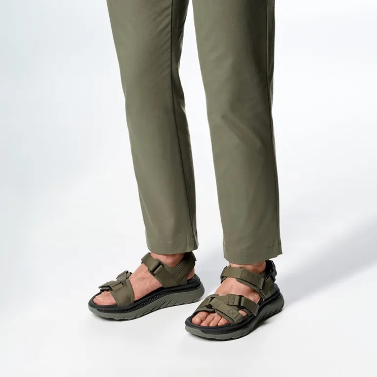 GEOX Herren Spherica Actif Sandalen Military